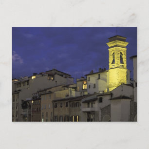 Europe, Italy, Florence, Architectural detail; Postcard