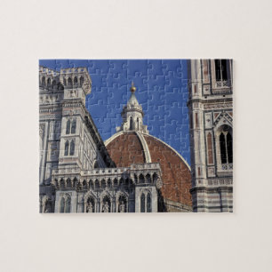 Europe, Italy, Florence. Duomo Cathedral Jigsaw Puzzle