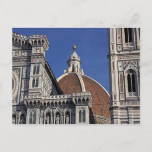 Europe, Italy, Florence. Duomo Cathedral Postcard