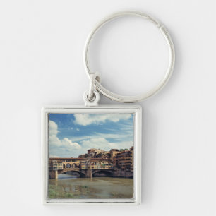 Europe, Italy, Florence. The Ponte Vecchio Keychain