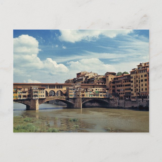 Europe, Italy, Florence. The Ponte Vecchio Postcard (Front)