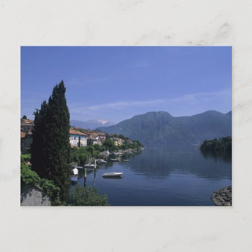 Europe Italy Lake Como Tremezzo Northern Postcard