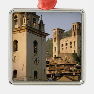 Europe, Italy, Liguria, Dolceacqua: Riviera di Metal Ornament