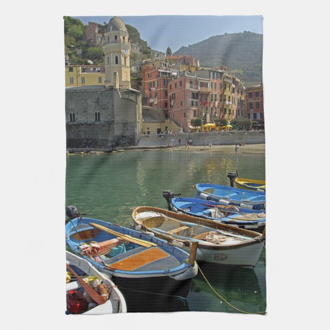 Europe, Italy, Liguria region, Cinque Terre, 2 Towel (Vertical)