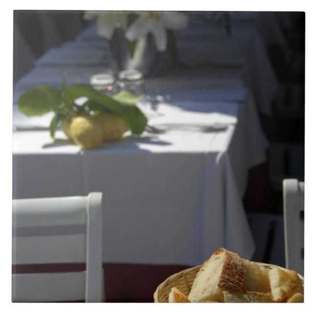 Europe, Italy, Liguria region, Cinque Terre, Ceramic Tile (Front)