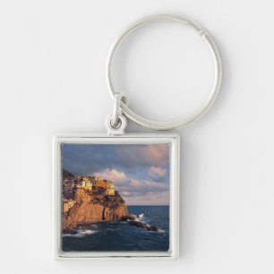 Europe, Italy, Manarola. The cliff-nestled Keychain