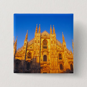 Europe, Italy, Milan, Cathedral of Milan Pinback Button