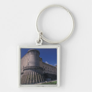 Europe, Italy, Naples, Castle Nuovo Keychain