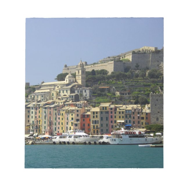 Europe, Italy, Portovenere aka Porto Venere. Notepad (Front)