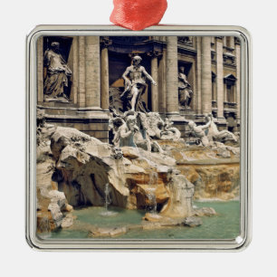 Europe, Italy, Rome. Coins litter the bottom of Metal Ornament