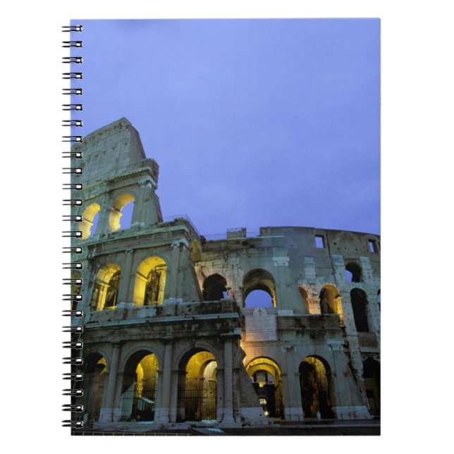 Europe, Italy, Rome. Evening view of the Notebook (Front)