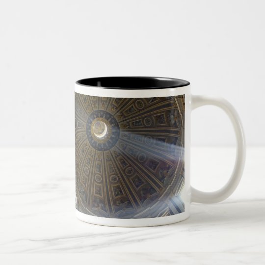 Europe, Italy, Rome. St. Peter's Basilica (aka Two-Tone Coffee Mug