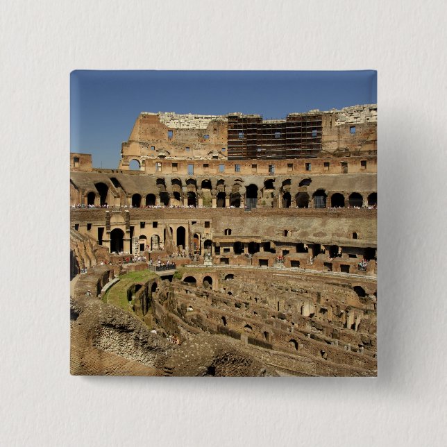Europe, Italy, Rome. The Colosseum (aka Button (Front)