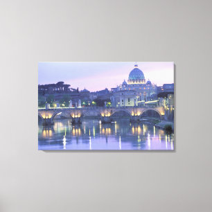 Europe, Italy, Rome, The Vatican. St. Peter's & Canvas Print