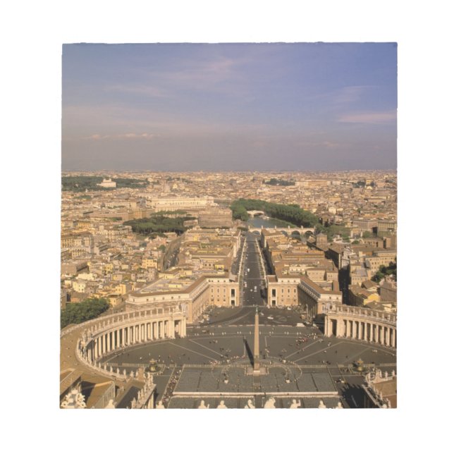 Europe, Italy, Rome, The Vatican. View from St. Notepad (Front)