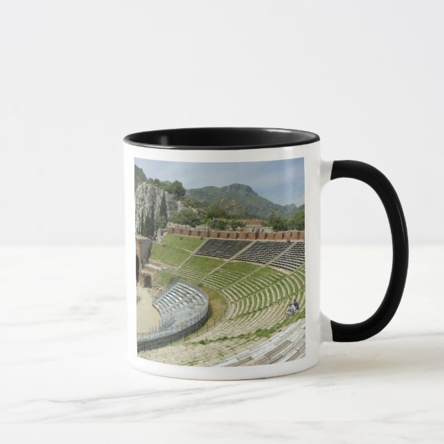 Europe, Italy, Sicily, Taormina. 3rd century Mug (Right)
