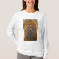 Europe, Italy, Sicily, Taormina. Madonna & child