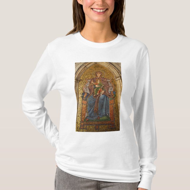 Europe, Italy, Sicily, Taormina. Madonna & child T-Shirt (Front)
