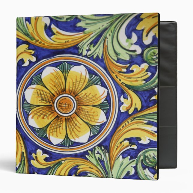 Europe, Italy, Sicily, Taormina. Traditional 4 Binder (Front/Inside)