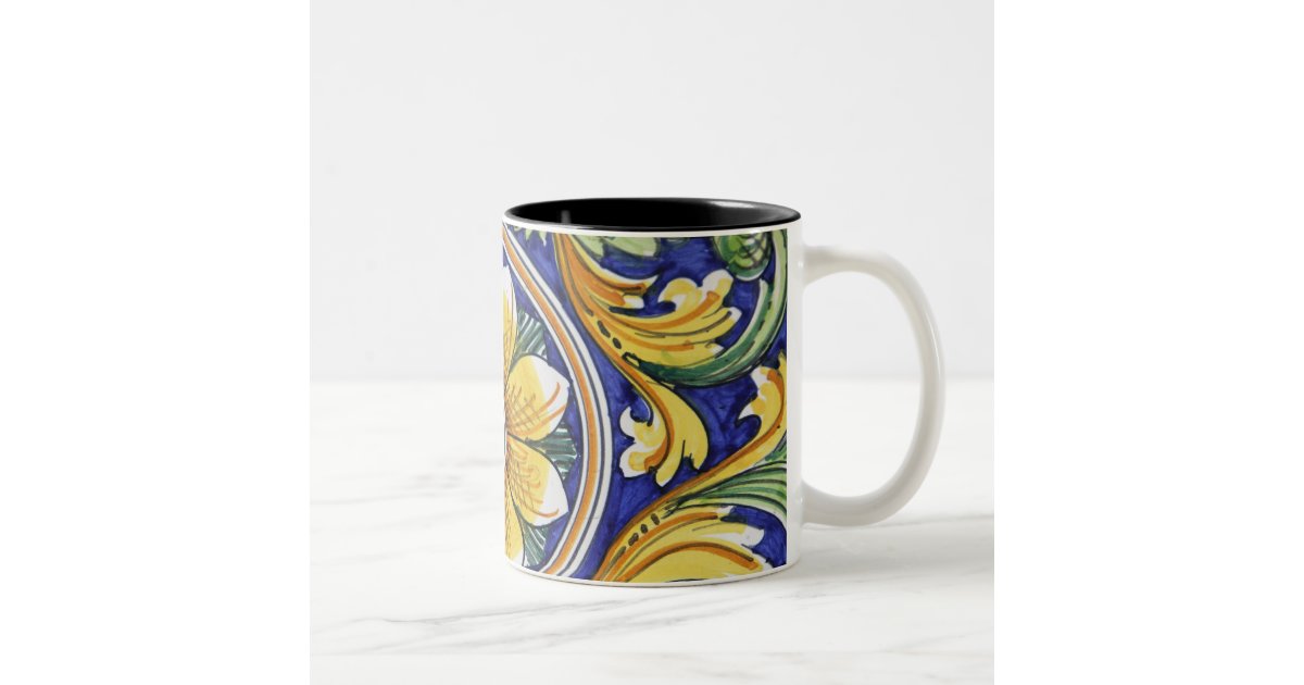 Italian Ceramic Coffee Mug - Taormina