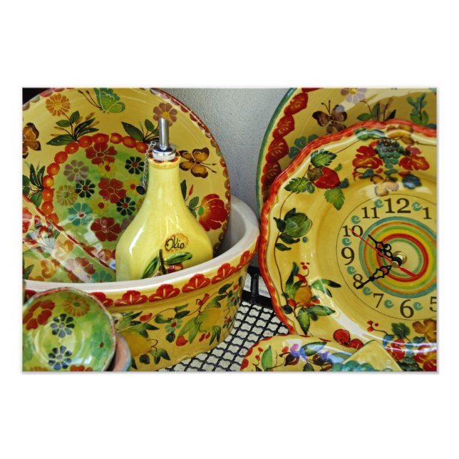 Europe, Italy, Sicily, Taormina. Traditional 6 Photo Print (Front)