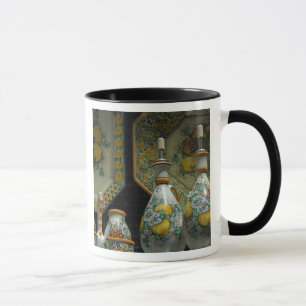Europe, Italy, Sicily, Taormina. Traditional 7 Mug
