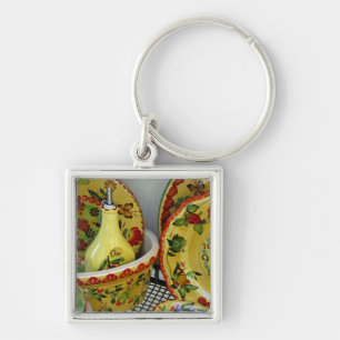 Europe, Italy, Sicily, Taormina. Traditional 8 Keychain