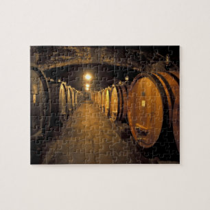 Europe, Italy, Toscana region. Chianti cellars Jigsaw Puzzle