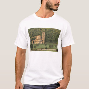 Europe, Italy, Tuscany. Abbazia di Sant'Antimo, T-Shirt