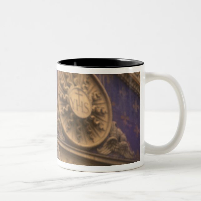 Europe, Italy, Tuscany, Florence, Piazza della Two-Tone Coffee Mug (Right)