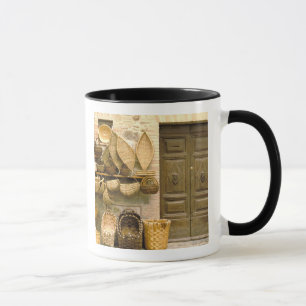 Europe, Italy, Tuscany, Montalcino. Basket Mug