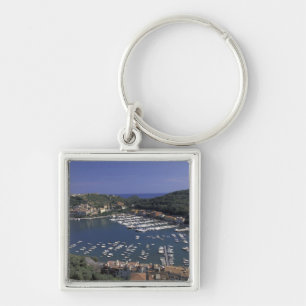 Europe, Italy, Tuscany, Porto Ercole, View of Keychain