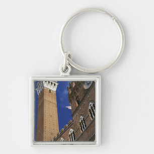Europe, Italy, Tuscany, Siena. Torre del Keychain