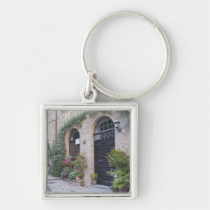 Europe, Italy, Umbria, Civita, Traditional House Keychain