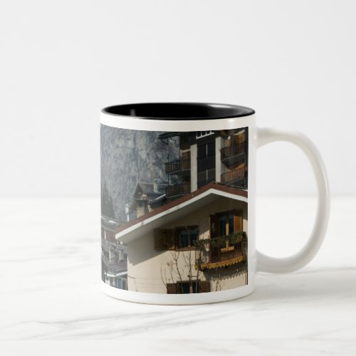 Europe Italy Valle dAosta COURMAYEUR Town Two_Tone Coffee Mug