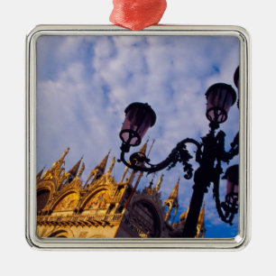 Europe, Italy, Venice. Byzantine Basilica and Metal Ornament