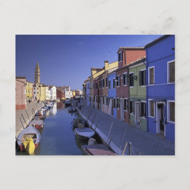 Europe, Italy, Venice, Murano Island, Colorful Postcard (Front)