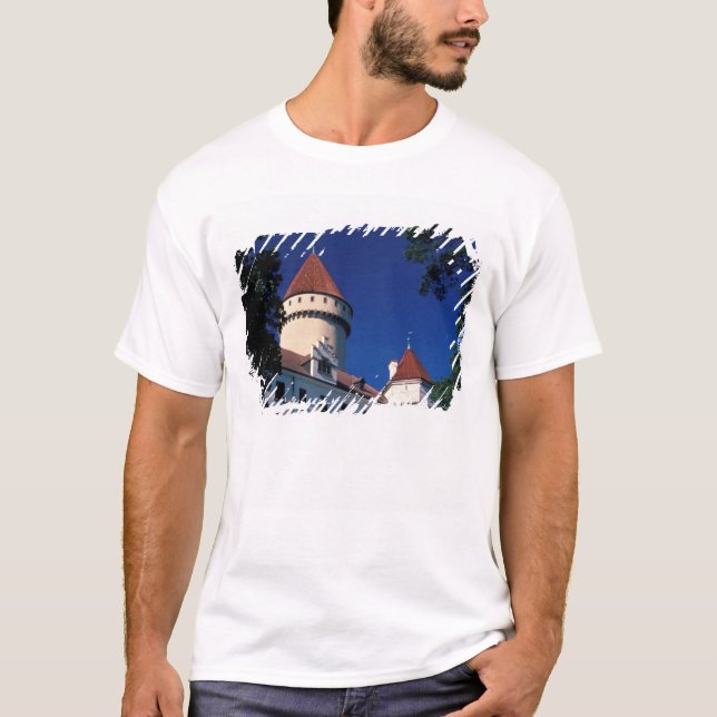 Europe, Konopiste Castle, Czech Republic, statue T-Shirt (Front)