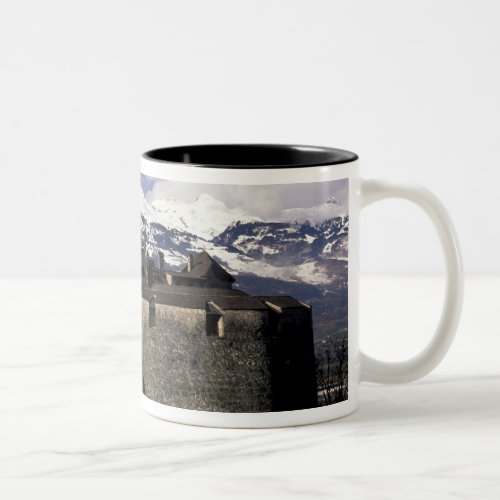 Europe Liechtenstein Vaduz Vaduz castle 2 Two_Tone Coffee Mug