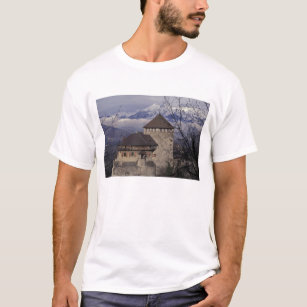Europe, Liechtenstein, Vaduz. Vaduz castle, T-Shirt