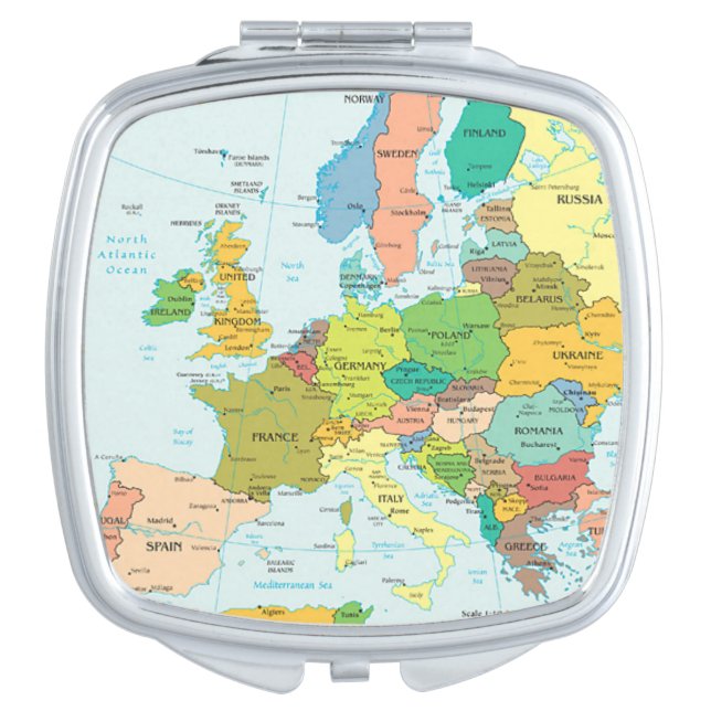 Europe Makeup Mirror (Front)