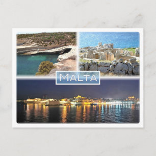 Europe - Malta - Peter d Pool - Mnajdra - Postcard