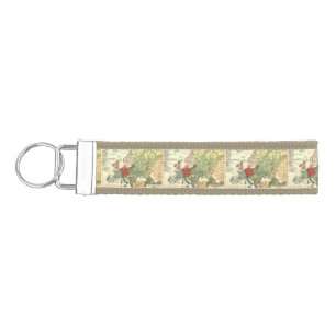Europe Map Countries World Antique Wrist Keychain