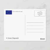 Europe map postcard | Zazzle
