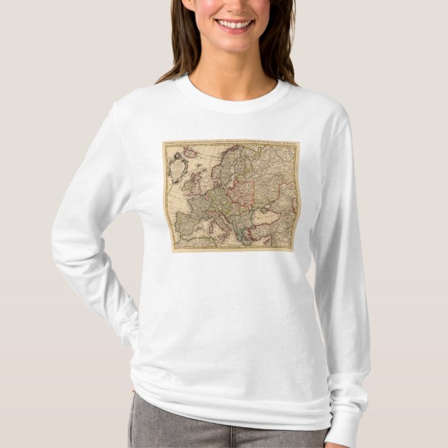 Europe map T-Shirt (Front)