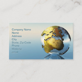 Europe, Middle East and Africa Business Card