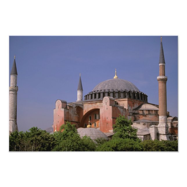 Europe, Middle East, Turkey, Istanbul. Aya Photo Print (Front)