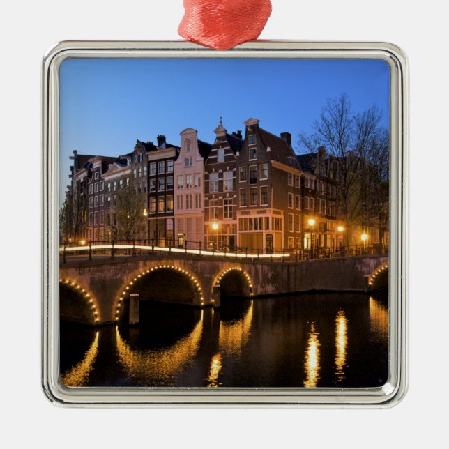 Europe, Netherlands, Holland, Amsterdam, Metal Ornament (Front)