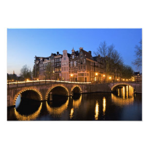 Europe, Netherlands, Holland, Amsterdam, Photo Print