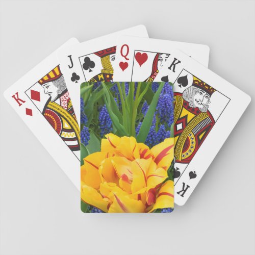Europe Netherlands Lisse Tulips Poker Cards
